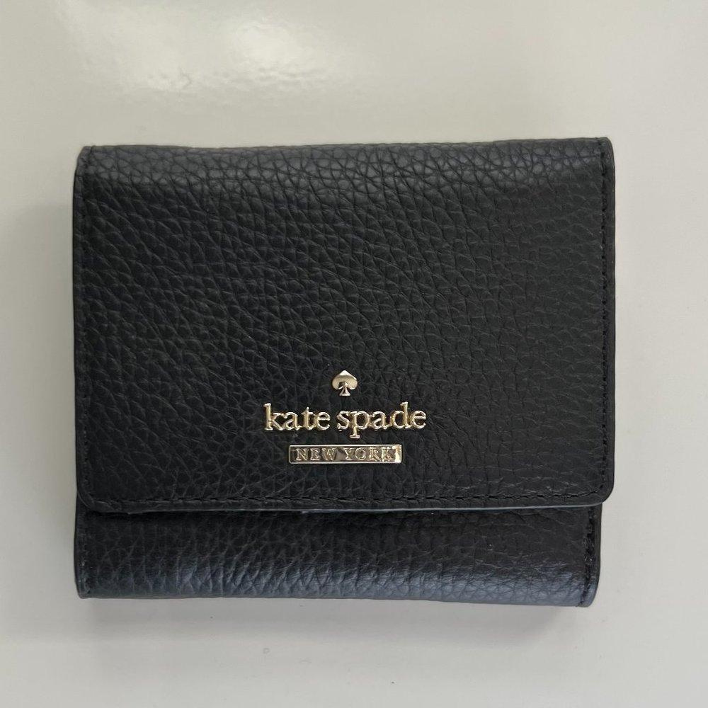 Kate Spade Black Leather Wallet